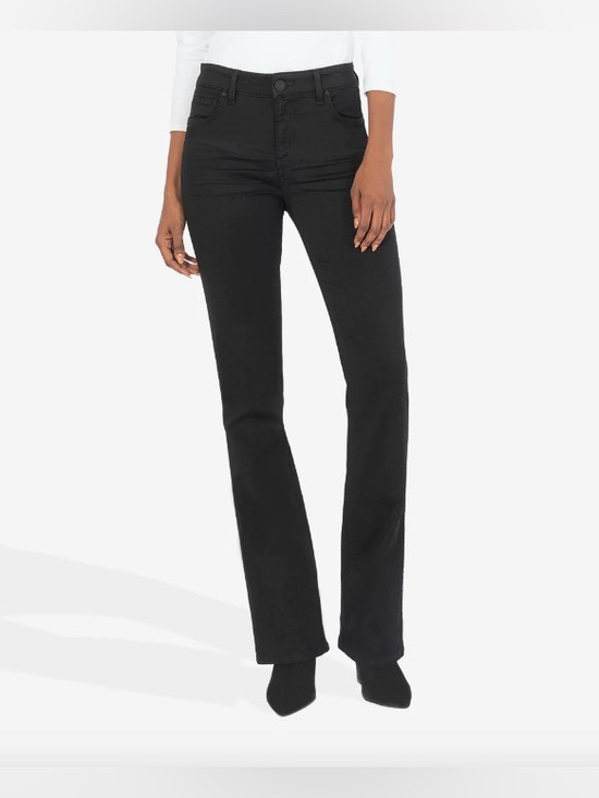 Kut from the Kloth Denim - Kut From The Kloth Natalie Fab AB Bootcut Black Flare Jeans size 6
